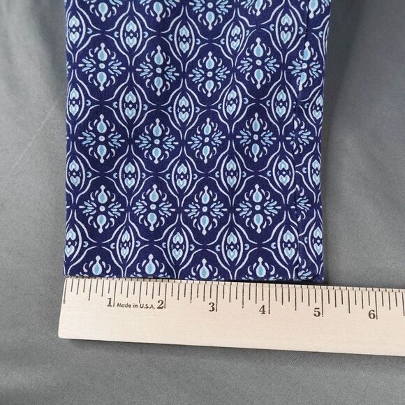 St Johns Bay Women Pants 4P 4 Petite Blue Coastal Cottage Vacation Crop Everyday - Picture 9 of 10